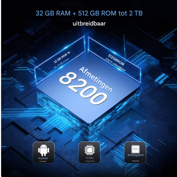 8849 Tank Pad Android 14 Tablet - Afbeelding 5